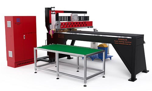 Máy chạy gioăng xốp tại chỗ PU